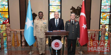 Bakan Güler, Somali Genelkurmay Başkanı Tuğgeneral Mohamud’u kabul etti