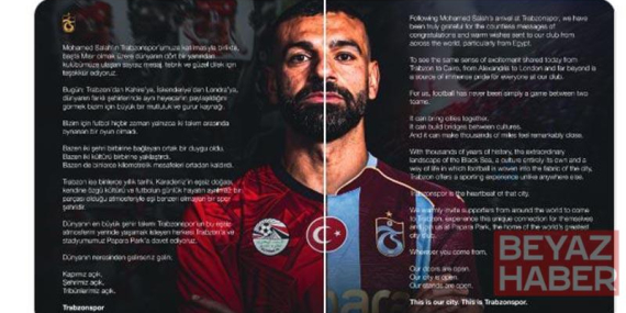 Trabzonspor’dan dünyaya Salah daveti: Kapımız, şehrimiz, tribünlerimiz açık