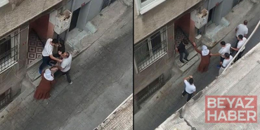 Beyoğlu’nda eniştesinin dükkanında fön çektirdi; para vermek istemeyince taş ve sopalarla evini bastılar