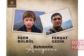 İçişleri Bakanlığı: İyi ki varsın Eren, iyi ki varsın Ferhat Astsubay