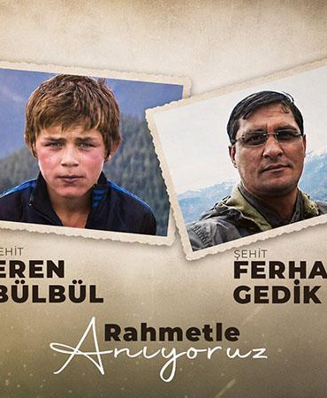 İçişleri Bakanlığı: İyi ki varsın Eren, iyi ki varsın Ferhat Astsubay