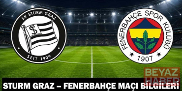 STURM GRAZ - FENERBAHÇE MAÇI HANGİ KANALDA? Fenerbahçe maçı saat kaçta, şifreli mi, şifresiz mi? Sturm Graz – Fenerbahçe maç kadrosu: FB Şampiyonlar Ligi 3. eleme turu rövanşında!