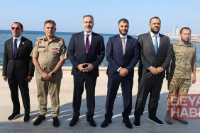 Bakan Fidan, Libya Başbakanının Ulusal Güvenlik Danışmanı Dibeybe ile görüştü