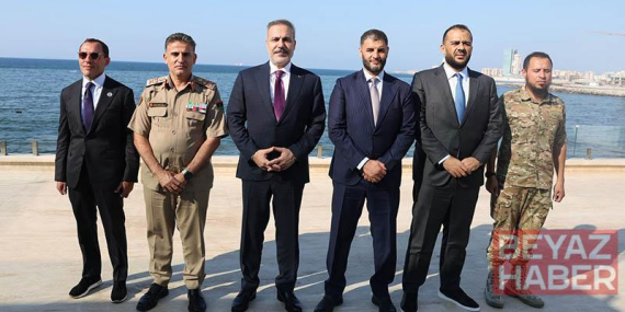 Bakan Fidan, Libya Başbakanının Ulusal Güvenlik Danışmanı Dibeybe ile görüştü