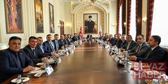 Bakan Gürlek, Nevşehir heyeti ile bir araya geldi