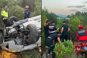 Muğla’da otomobil şarampole yuvarlandı: 1 ölü, 3 yaralı
