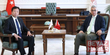 Bakan Memişoğlu, Japonya Temsilciler Meclisi Üyesi Masaki Ogushi ile bir araya geldi