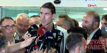 Dusan Vlahovic, İstanbul’a geldi