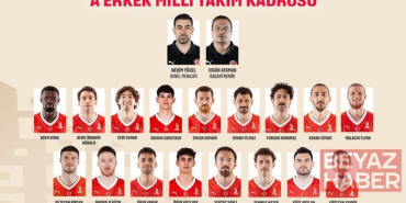 A Erkek Basketbol Takımı’nın Litvanya ve İzlanda maçlarının aday kadrosu belli oldu