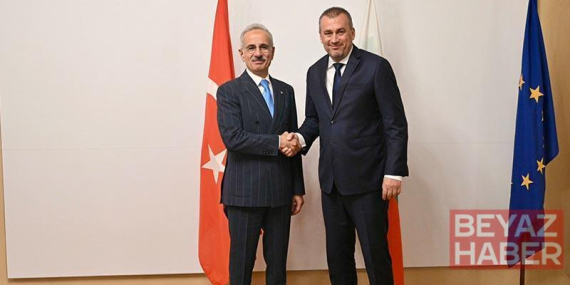 Ulaştırma ve Altyapı Bakanı Abdulkadir Uraloğlu, Bulgaristan