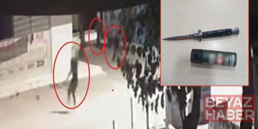 Kayseri’de biber gazlı ve bıçaklı cinayetin güvenlik kamerası görüntüsü ortaya çıktı