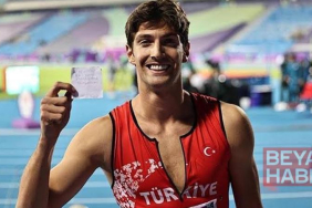Milli atlet İsmail Nezir, 400 metre engelli finalinde üçüncü oldu