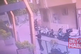 Kağıthane’de ‘Şapkalılar’ suç örgütünün reklam şirketine düzenlediği silahlı saldırı kamerada; 9 gözaltı