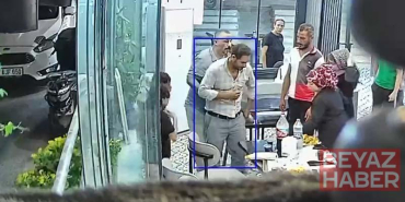 Döner yerken nefes borusuna et parçası kaçan müşterisini Heimlich manevrasıyla kurtardı