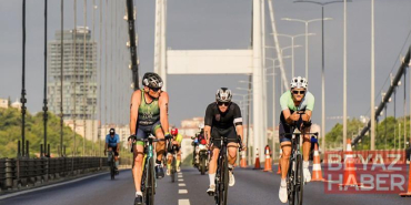 Kıtalararası triatlon yarışı Beykoz’da yapıldı