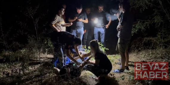 Ormana götürdükleri genci, silahla bacağından yaralayıp kaçtılar