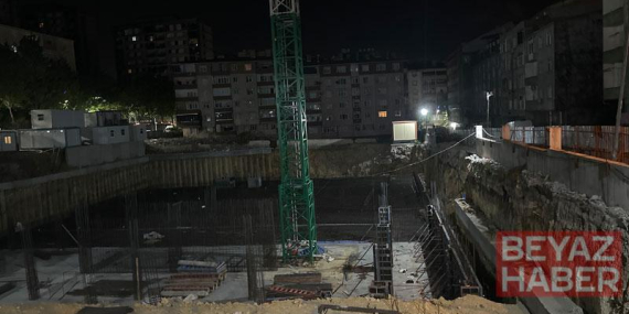 Sultangazi’de inşaatta toprak kayması meydana geldi; sokak kapatıldı