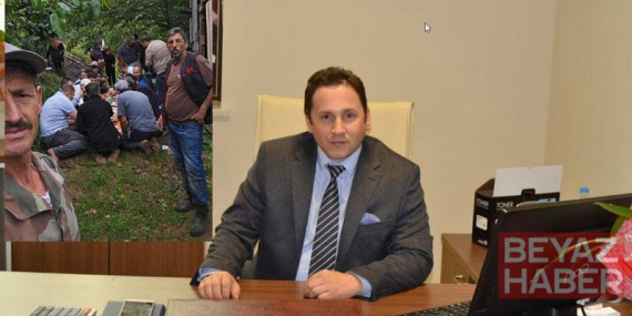 Kazada yaralandı; fındıkları imece usulüyle toplandı