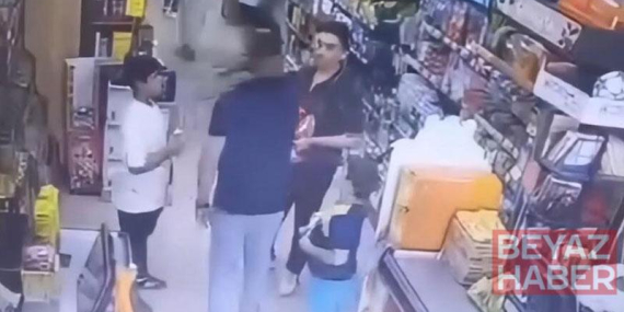 Ümraniye’de markette paketleri yırtan çocuğu uyardı, ağabeyi gelip darbetti