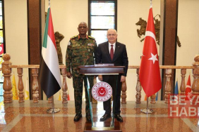 Bakan Güler, Sudan Genelkurmay Başkanı Elatta’yı kabul etti