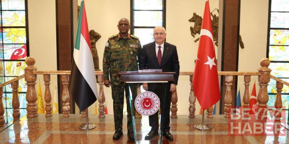 Bakan Güler, Sudan Genelkurmay Başkanı Elatta’yı kabul etti
