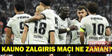 BEŞİKTAŞ ZALGİRİS MAÇI NE ZAMAN? UEFA Avrupa Ligi Beşiktaş Kauno Zalgiris Maçı Hangi Kanalda, Saat Kaçta?
