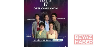 Daha 17 oyuncuları Radyo D canlı yayınında
