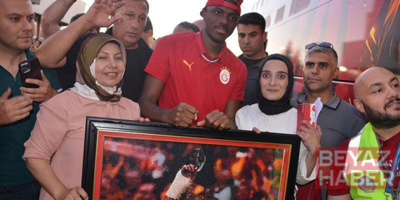 Galatasaray kafilesi Erzurum