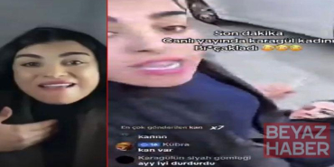 Canlı yayın yaparken tartıştığı kadını bıçaklayan hamile kadın tahliye oldu