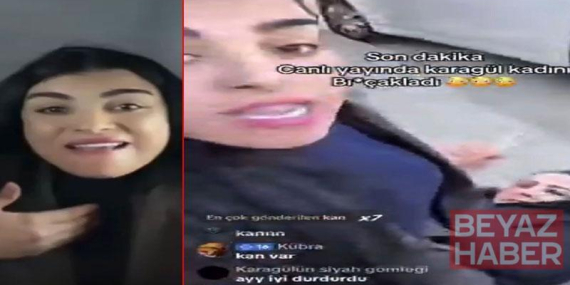 Canlı yayın yaparken tartıştığı kadını bıçaklayan hamile kadın tahliye oldu