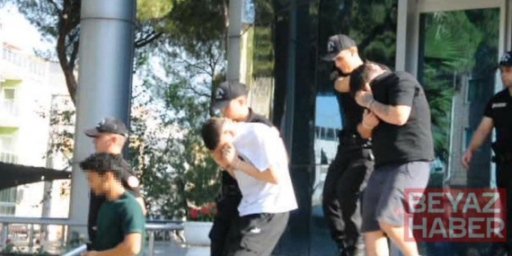 Manisa merkezli 5 ilde suç örgütü operasyonu şüphelileri adliyede