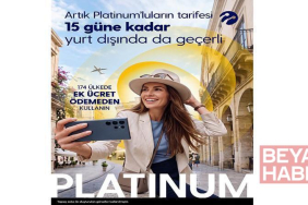 Turkcell Platinum’lular ‘Tarifen Yurt Dışında Geçerli’ özelliğini 15 güne kadar ücretsiz kullanabilecek