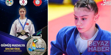 Ümitler Dünya Judo Şampiyonası’nda Sema Nur Yüksel dünya ikincisi oldu