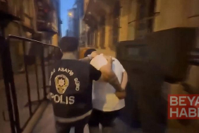 Karaköy’de markete silahlı saldırı yapan şüpheli 70 kamera görüntüsü incelenerek yakalandı