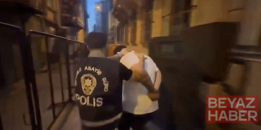 Karaköy’de markete silahlı saldırı yapan şüpheli 70 kamera görüntüsü incelenerek yakalandı