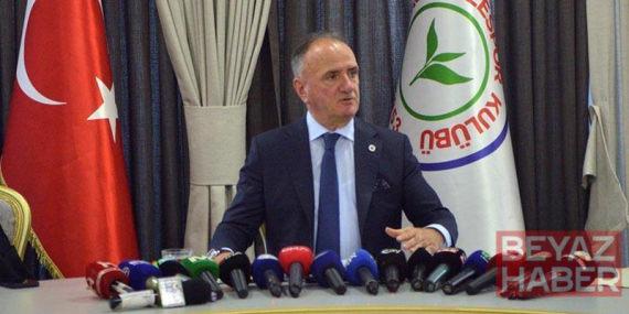 Çaykur Rizespor Başkanı Saruhan: Modern futbolda takım oyunu oynanması gerekiyor
