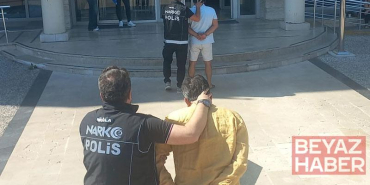Muğla’da 1,9 kilogram esrar ile yakalanan 2 şüpheli tutuklandı