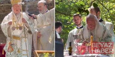 Patrik Bartholomeos, Erdek’te ayin yönetti