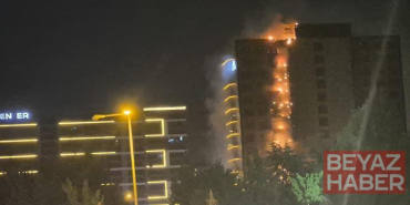 Diyarbakır’da plazada yangın; 5 kişi dumandan etkilendi