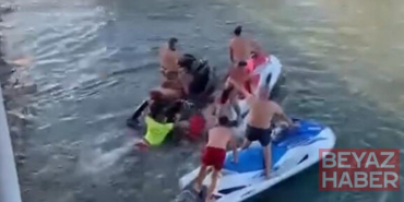 Jet ski, köprünün ayağına çarptı: 1 ölü, 1 yaralı