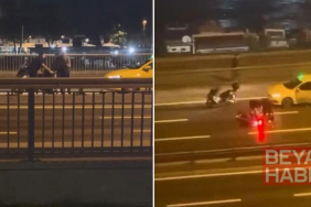 Bakırköy’de aynı noktada peş peşe iki ayrı motosiklet kazası; 1