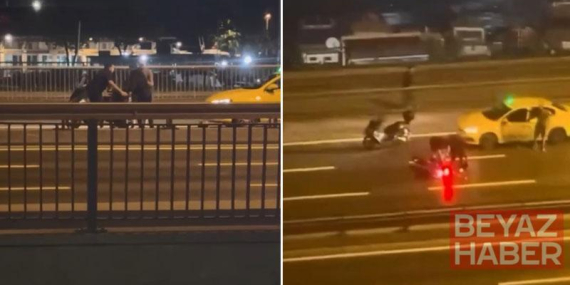 Bakırköy’de aynı noktada peş peşe iki ayrı motosiklet kazası; 1