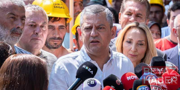 Özgür Özel, eylemdeki madencileri ziyaret etti