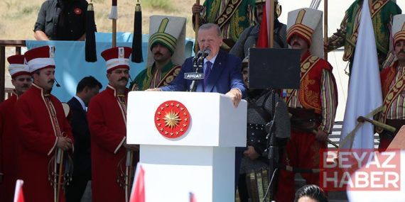 Cumhurbaşkanı Erdoğan: Eninde sonunda kan tüccarları kaybedecek