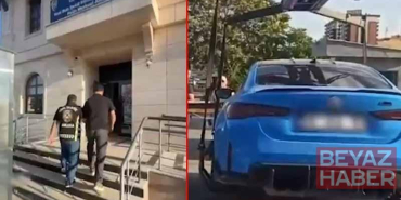 Plakası kapalı aracıyla drift atan sürücüye 281 bin TL ceza