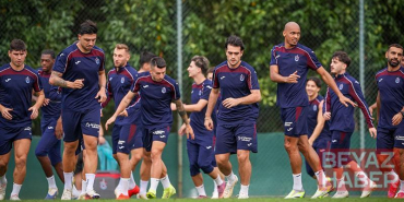 Trabzonspor’da Ferencvaros maçı hazırlıkları sürüyor