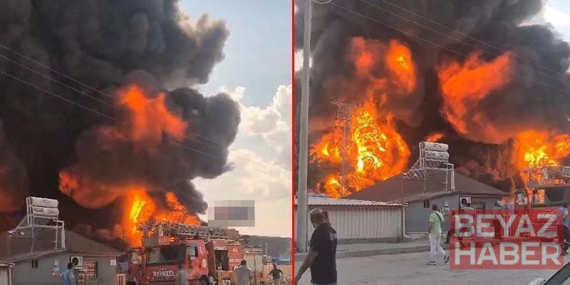 Elazığ’da fabrika yangını; ekipler müdahale ediyor