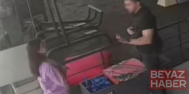 Spor salonunda kadına şiddet kamerada