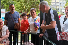Bakan Memişoğlu, vatandaşlarla birlikte egzersiz yaptı