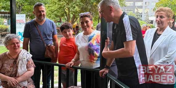 Bakan Memişoğlu, vatandaşlarla birlikte egzersiz yaptı